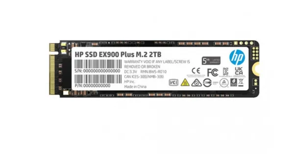 SSD накопичувач HP M.2 2280 2TB EX900 Plus (35M35AA)