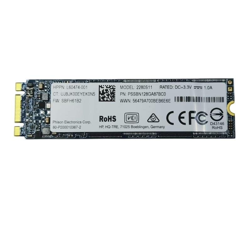 SSD накопитель HP M.2 2280 128GB S11 (PSSBN128GA87BCO)