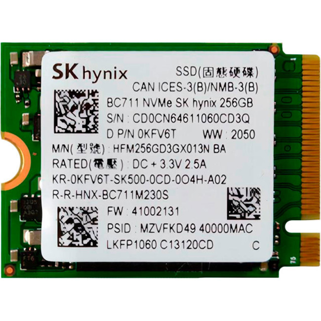SSD накопичувач Hynix M.2 2230 256GB (HFM256GD3GX013N)