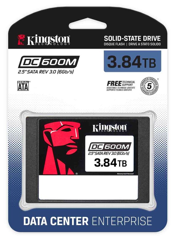 SSD накопитель Kingston SATA2.5" 3.84GB SEDC600M/3840G - фото 1