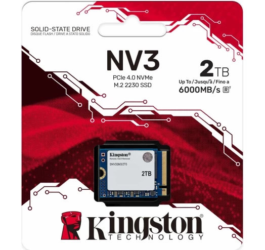 SSD накопичувач Kingston M.2 2230 2TB NV3 (SNV3SM3/2T0) - фото 2