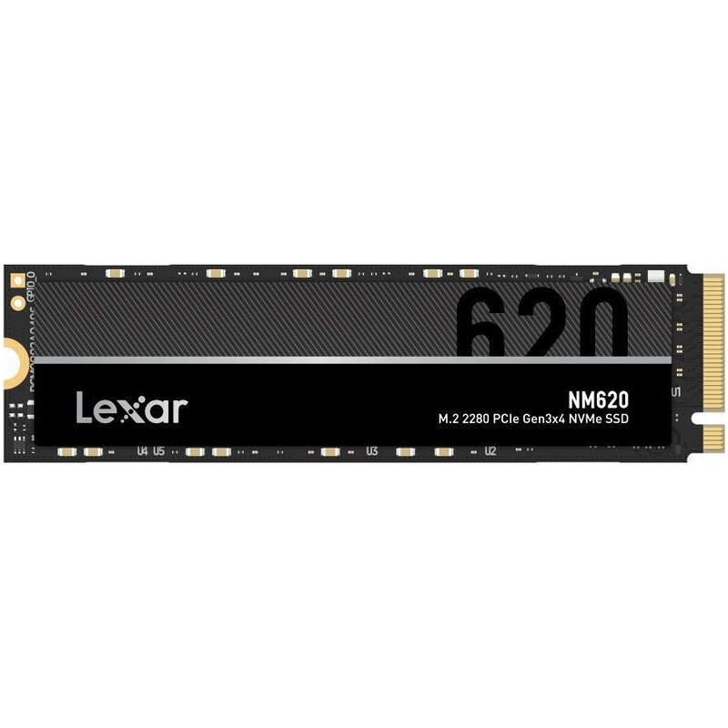 SSD накопичувач LEXAR NM620 256GB M.2 PCIE NVMe LNM620X256G-RNNNG