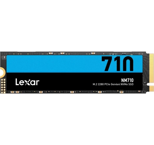 SSD накопичувач LEXAR NM710 1TB M.2 PCIe Gen4 NVMe TBW 600 Тб LNM710X001T-RNNNG