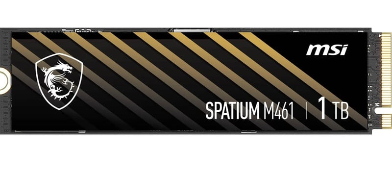 SSD накопичувач MSI M.2 2280 1TB SPATIUM M461 S78-440L1D0-P83
