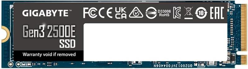 Накопичувач SSD GIGABYTE M.2 1TB PCIe 3.0 2500E (G325E1TB)