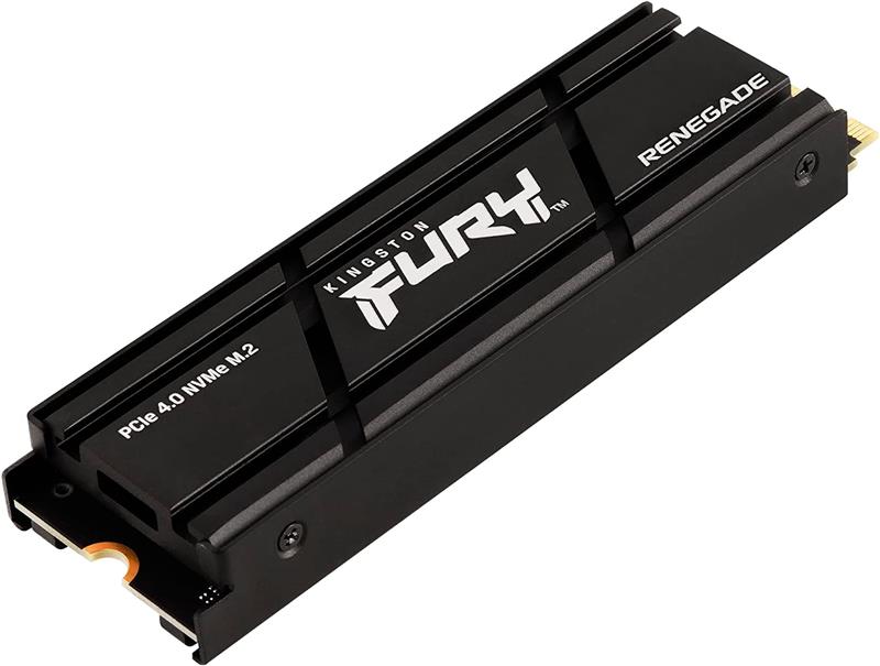 Накопичувач SSD Kingston M.2 2TB PCIe 4.0 Fury Renegade + радіатор (SFYRDK/2000G)