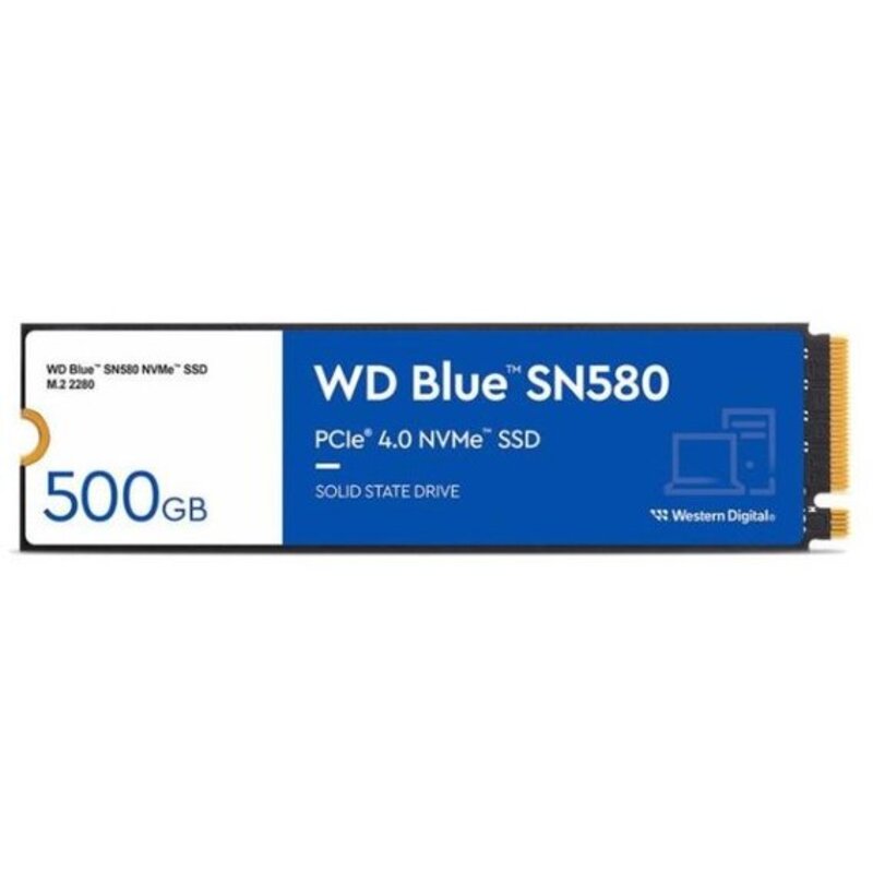 Накопитель SSD M.2 2280 500GB SN580 Blue WD (WDS500G3B0E)
