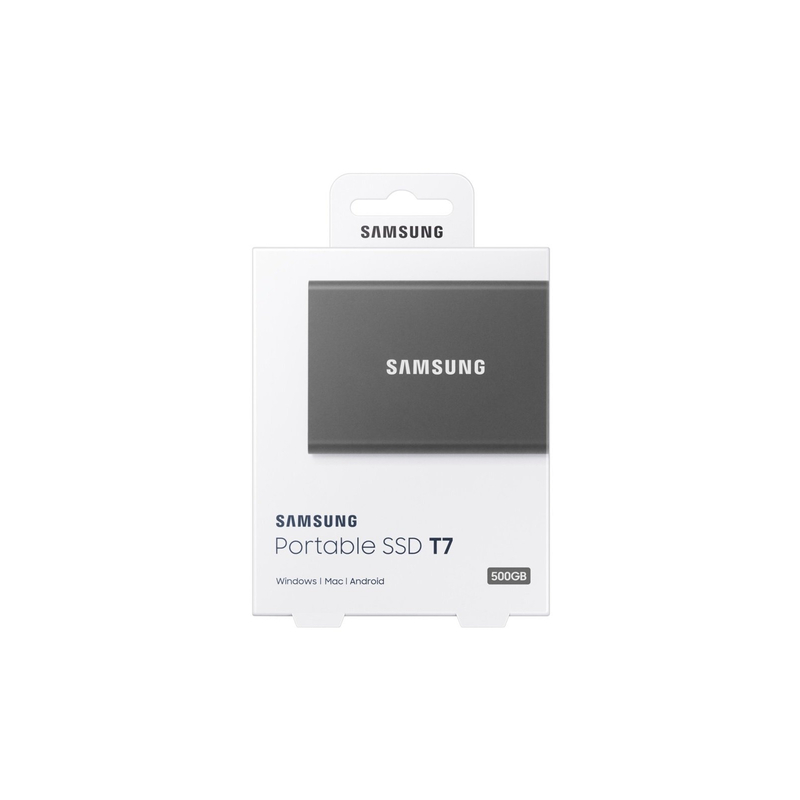 Накопичувач SSD USB 3.2 500GB T7 Samsung (MU-PC500T/WW) - фото 1
