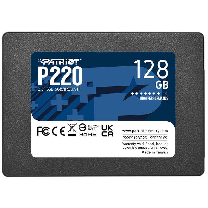 SSD накопичувач Patriot SATA2.5" 128GB P220 P220S128G25