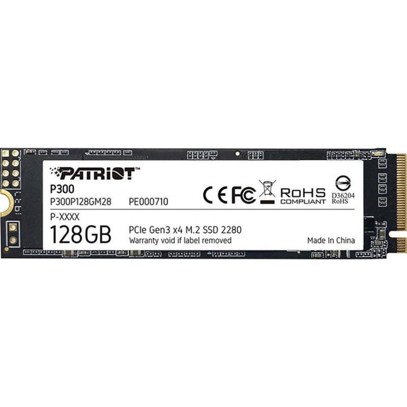 SSD накопичувач PATRIOT M.2 2280 128GB P300 P300P128GM28