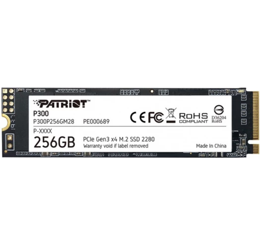 SSD накопичувач Patriot M.2 2280 256GB P300 P300P256GM28