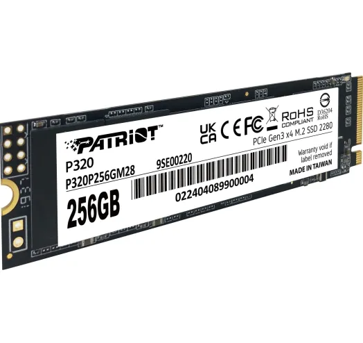 SSD накопичувач Patriot M.2 2280 256GB (P320P256GM28) - фото 1