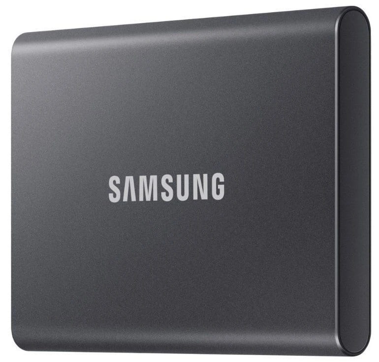 SSD накопитель Samsung T7 2TB Titan Gray (MU-PC2T0T) - фото 1 SSD накопитель Samsung T7 2TB Titan Gray (MU-PC2T0T) - фото 1
