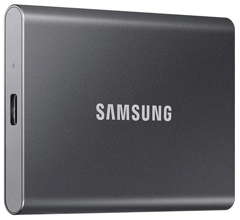 SSD накопитель Samsung T7 2TB Titan Gray (MU-PC2T0T) - фото 2 SSD накопитель Samsung T7 2TB Titan Gray (MU-PC2T0T) - фото 2