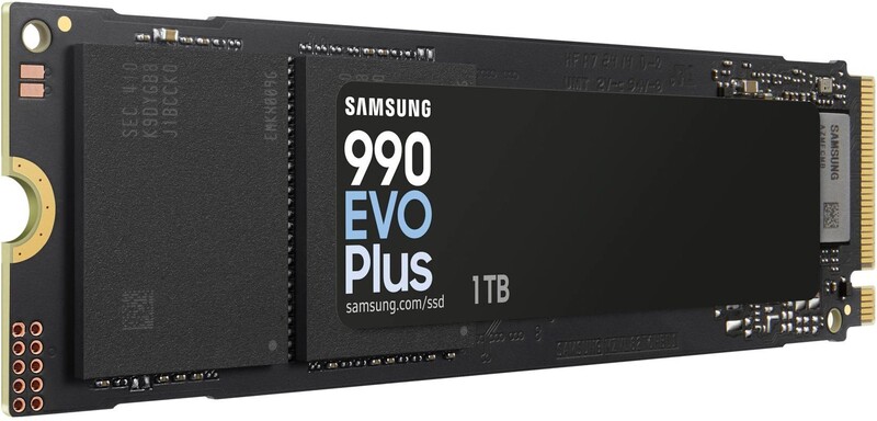 SSD накопитель Samsung 990 EVO Plus 1TB M.2 NVMe TLC PCIe 5.0 (MZ-V9S1T0BW) - фото 2 SSD накопитель Samsung 990 EVO Plus 1TB M.2 NVMe TLC PCIe 5.0 (MZ-V9S1T0BW) - фото 2