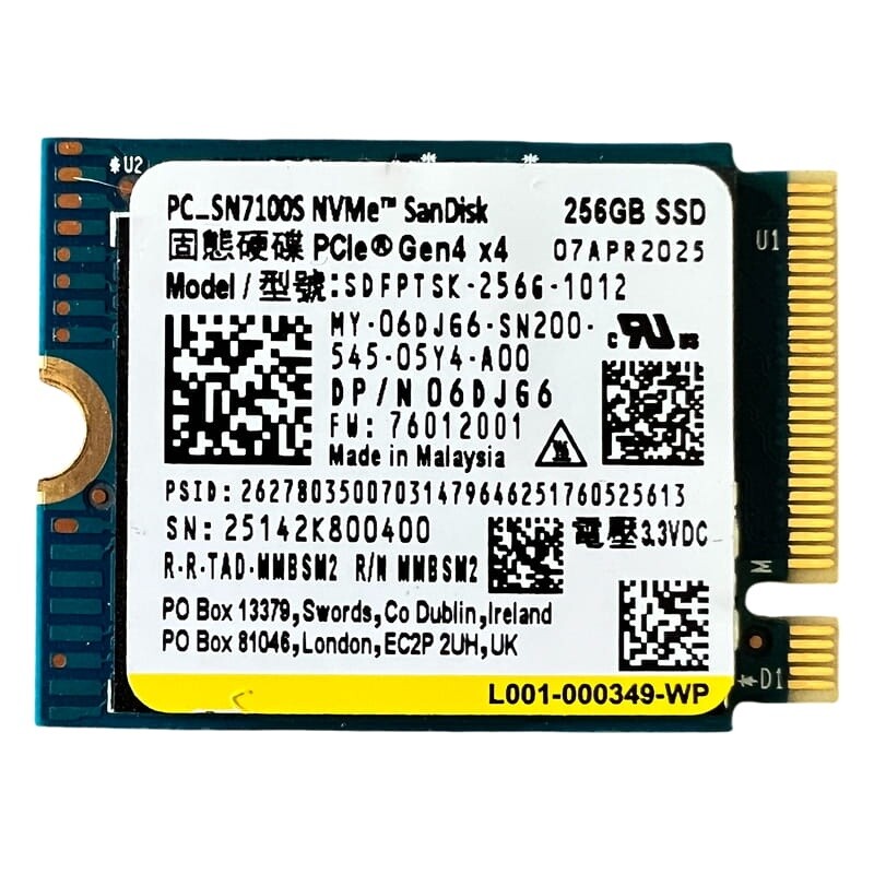 SSD накопичувач SanDisk M.2 2230 256GB (SDFPTSK-256G)