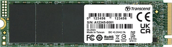 SSD накопичувач Transcend M.2 2280 1TB (TS1TMTE115S)