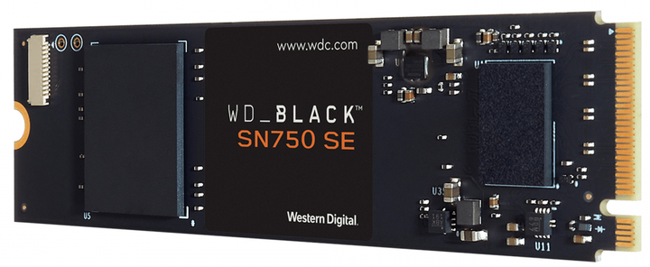 SSD WD Black SN750 SE 250GB M.2 NVMe PCIe 4.0 x4 2280 3D TLC (WDS250G1B0E) - фото 1