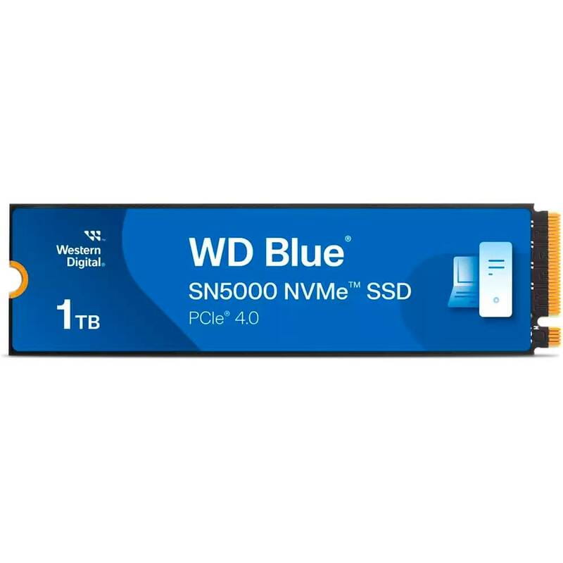 SSD накопитель WD M.2 2280 1TB SN5000 (WDS100T4B0E)