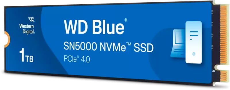 SSD накопитель WD M.2 2280 1TB SN5000 (WDS100T4B0E) - фото 1