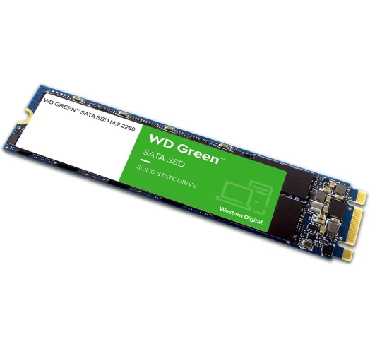 SSD накопитель WD SATA M.2 480GB 6GB/S GREEN WDS480G3G0B - фото 1 SSD накопитель WD SATA M.2 480GB 6GB/S GREEN WDS480G3G0B - фото 1