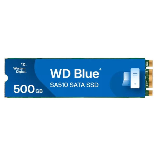 SSD накопичувач WD M.2 2280 500GB SA510 BLUE (WDS500G3B0B-00AXS0)