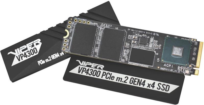 SSD накопитель Patriot 2TB VP4300 M.2 2280 PCIe 4.0 x4 3D TLC (VP4300-2TBM28H) - фото 2 SSD накопитель Patriot 2TB VP4300 M.2 2280 PCIe 4.0 x4 3D TLC (VP4300-2TBM28H) - фото 2