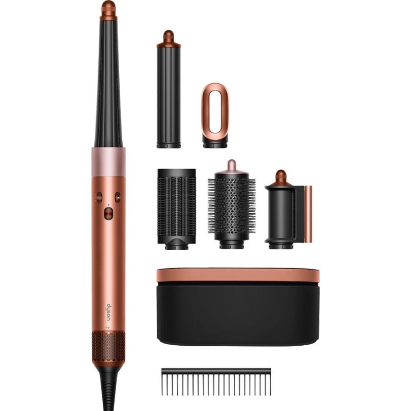 Стайлер для прямых и волнистых волос Dyson Airwrap i.d. HS08 multi-styler and dryer Straight+Wavy Amber Silk (123682-01)