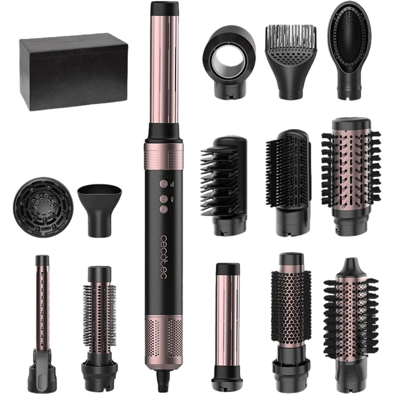 Стайлер Cecotec Bamba CeramicCare 14in1 AirGlam Black (CCTC-00251)