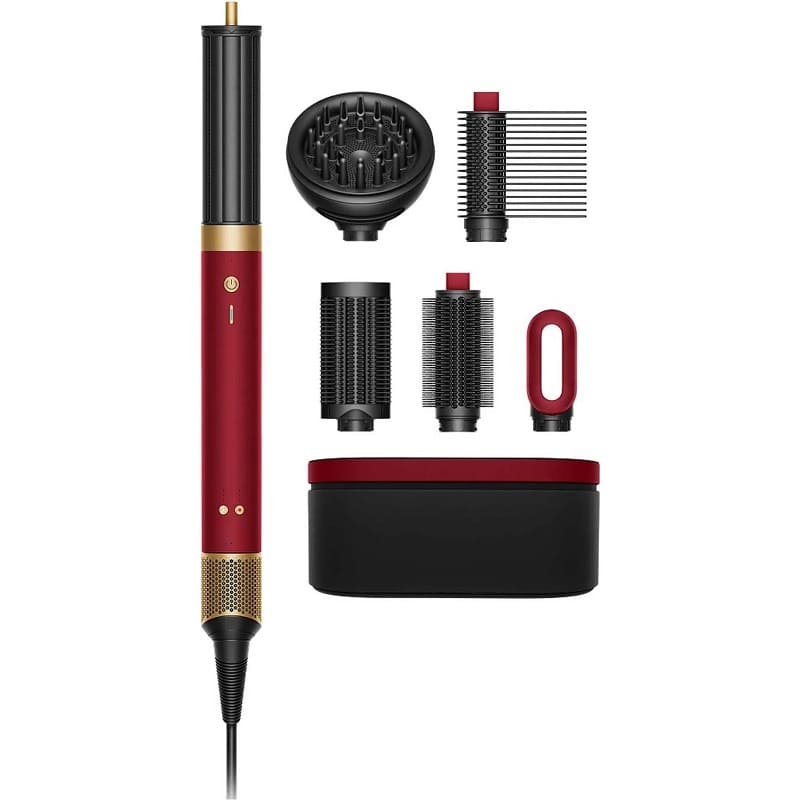 Мультистайлер Dyson Airwrap Coanda 2x Multi-styler & Dryer Straight to Wavy Red Velvet/Gold (176957-01)