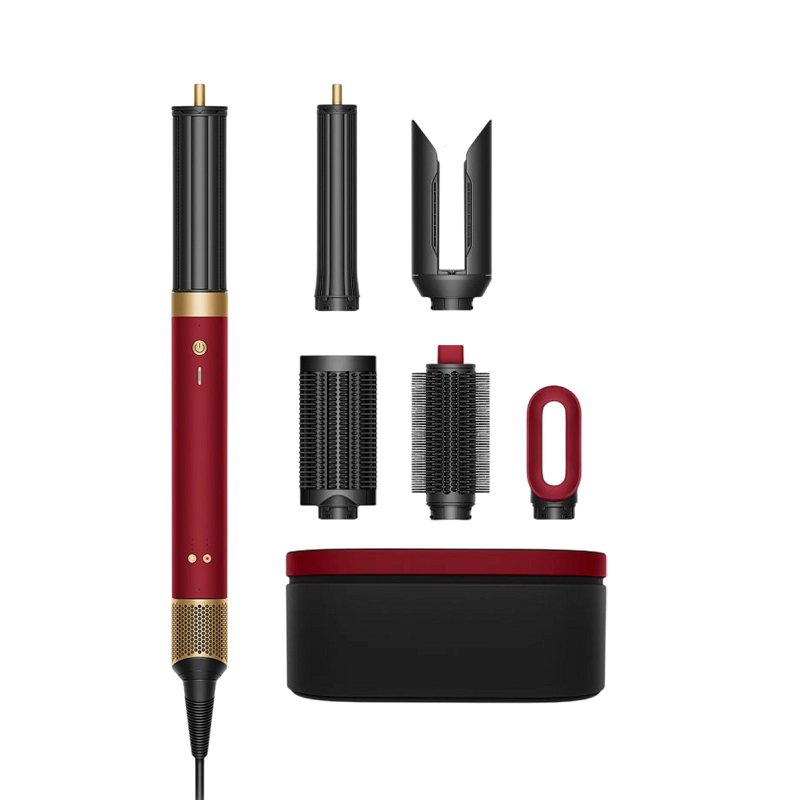 Мультистайлер Dyson Airwrap Co-anda2x Multi Hair Styler Straight+Wavy Red Velvet/Gold (176955-01)