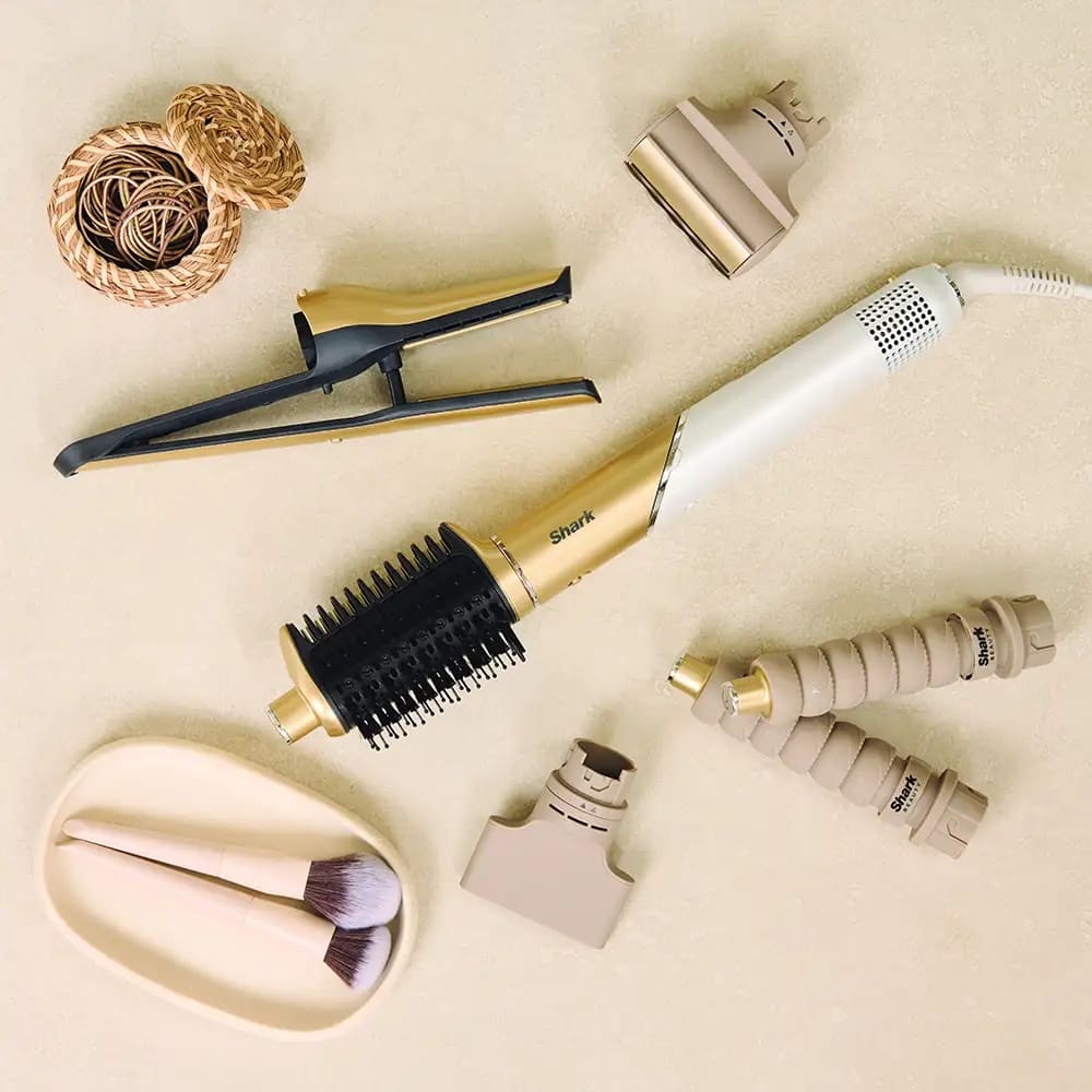 Мультистайлер Shark Glam Sleek Straight Waves & Curls Multi-styler (HD6051SEU) - фото 2