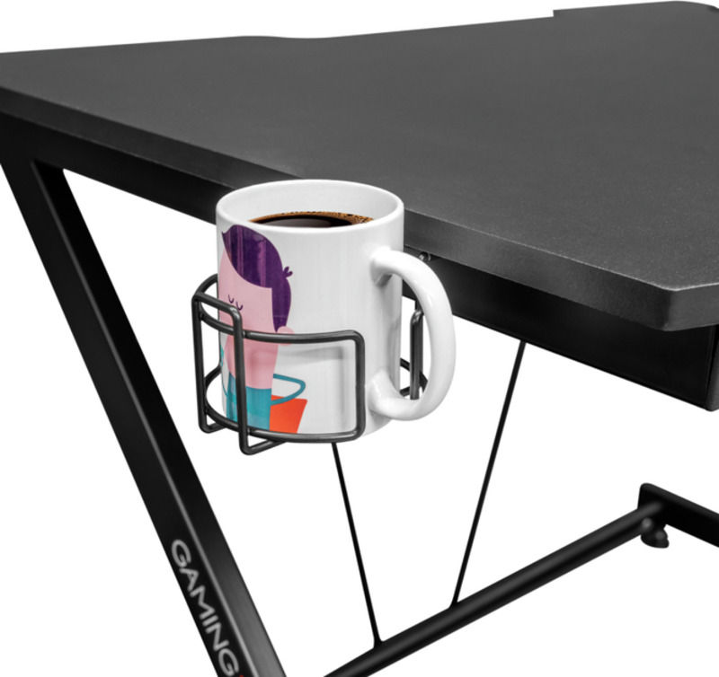 Геймерский игровой стол Trust GXT711X Dominus Desk Black (24503) - фото 5