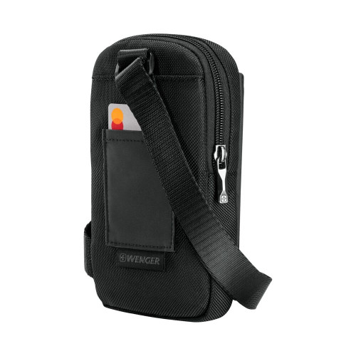 Сумка через плечо Wenger XE Compact Crossbody Monosling RFID Protection Black (653867) - фото 1 Сумка через плечо Wenger XE Compact Crossbody Monosling RFID Protection Black (653867) - фото 1
