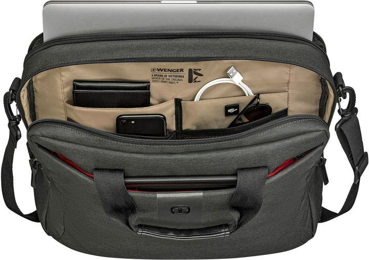 Сумка Wenger MX ECO Brief Anthracite (612263) - фото 1