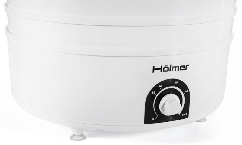 Сушарка для овочів та фруктів Holmer HFD-52W - фото 1