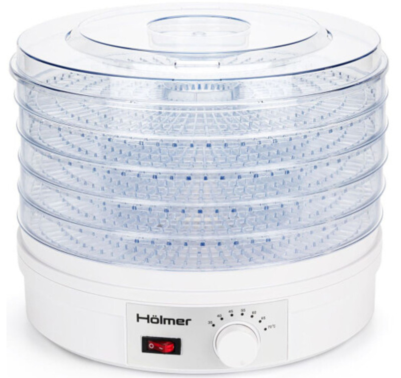 Сушарка для овочів та фруктів Holmer HFD-30W Europe