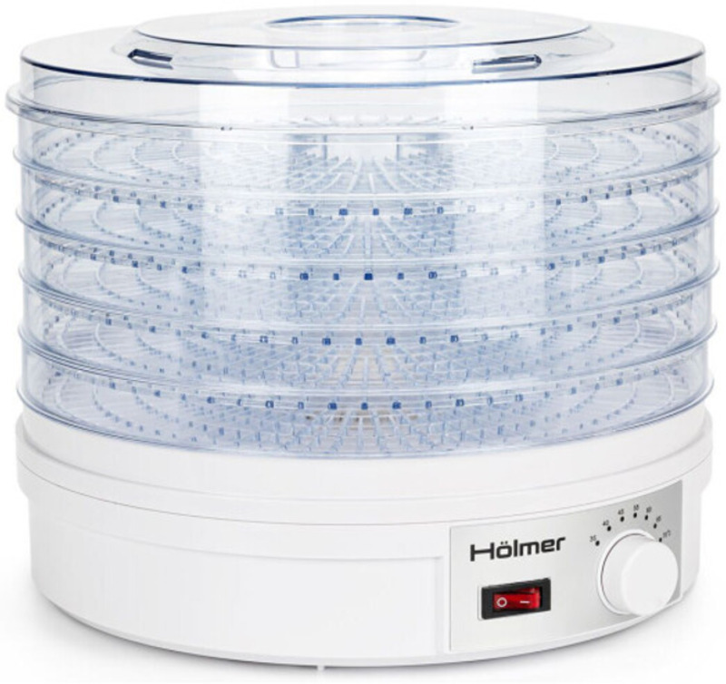 Сушарка для овочів та фруктів Holmer HFD-30W Europe - фото 1