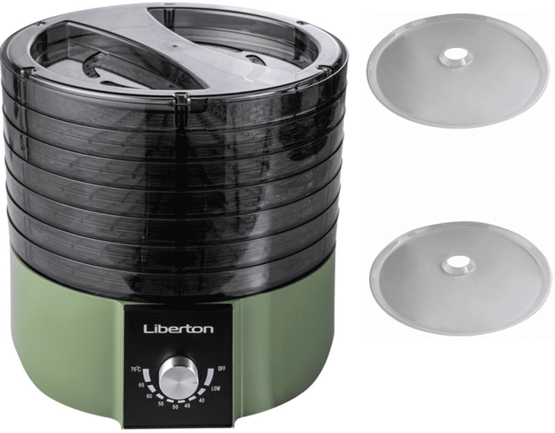 Сушарка для овочів та фруктів Liberton LFD-5524P - фото 1 Сушарка для овочів та фруктів Liberton LFD-5524P - фото 1