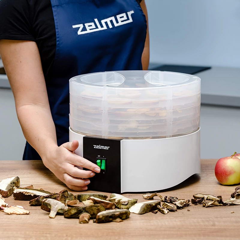 Сушилка для овощей и фруктов Zelmer ZFD1010 - фото 4 Сушилка для овощей и фруктов Zelmer ZFD1010 - фото 4
