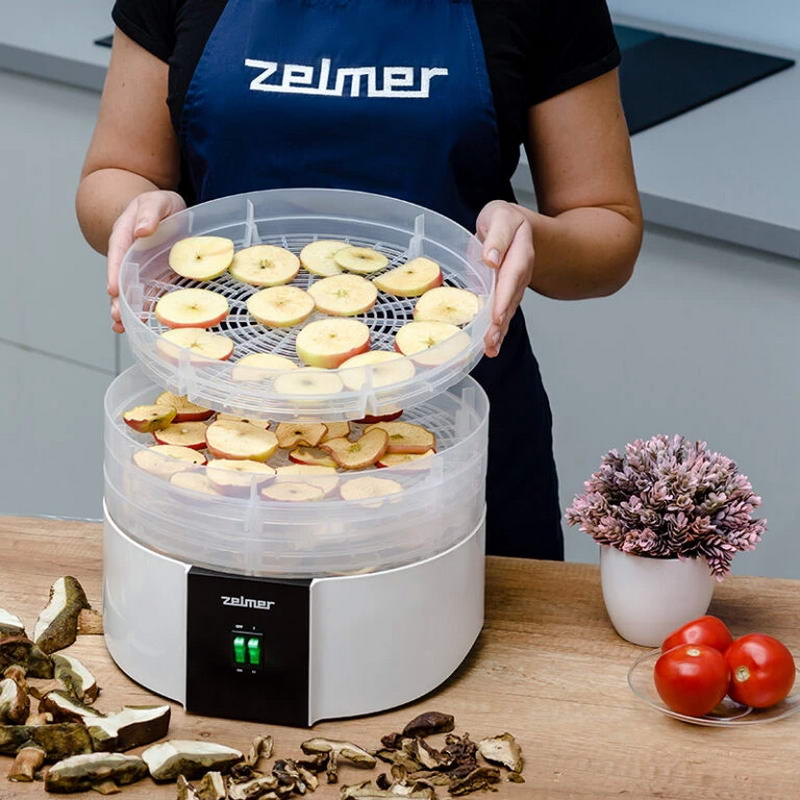 Сушилка для овощей и фруктов Zelmer ZFD1010 - фото 3 Сушилка для овощей и фруктов Zelmer ZFD1010 - фото 3