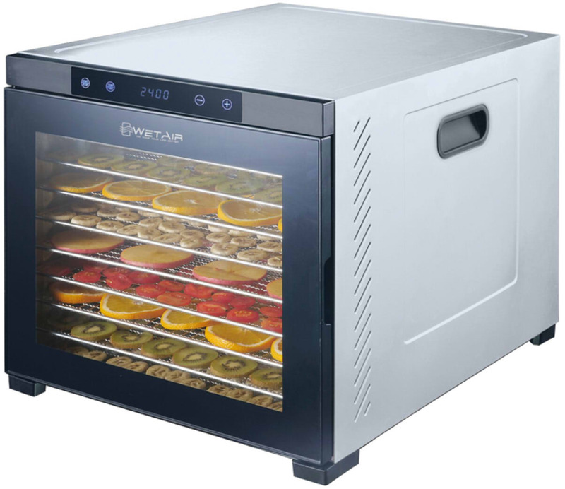 Сушарка для овочів та фруктів WetAir WFD-K1000S - фото 1 Сушарка для овочів та фруктів WetAir WFD-K1000S - фото 1