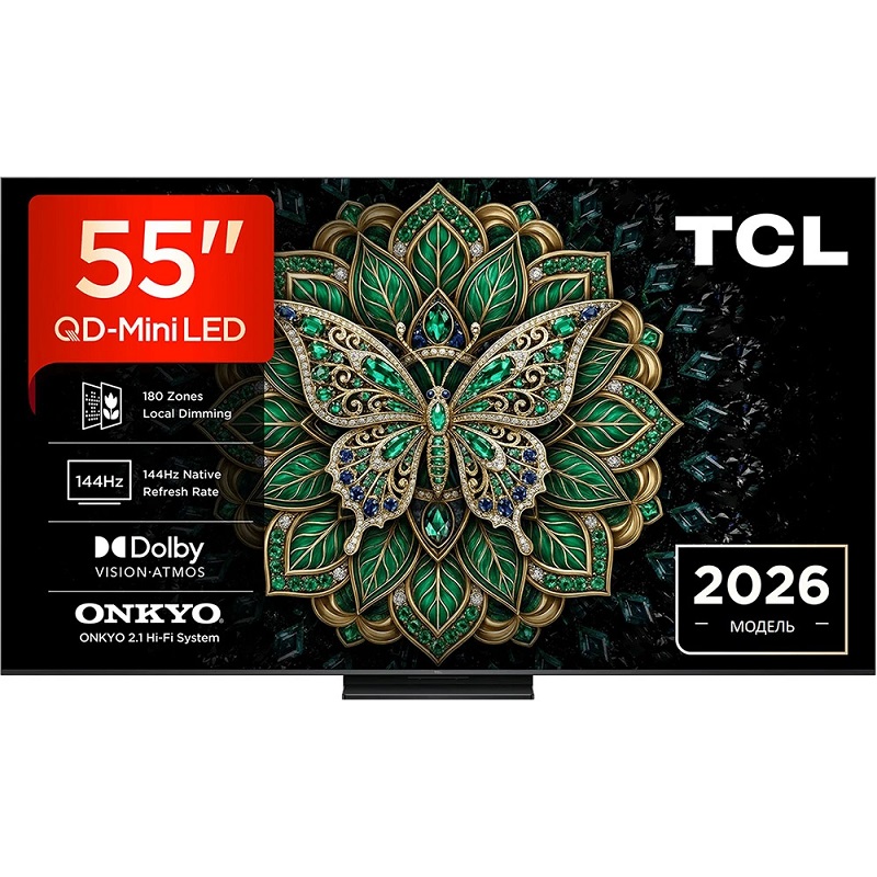 Телевизор TCL 55C6K Pro Europe