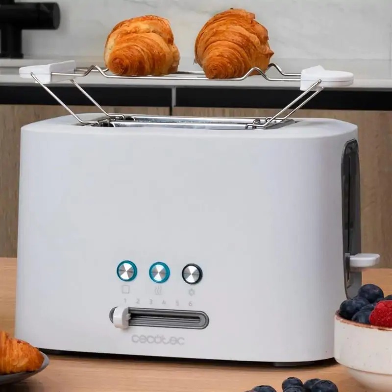Тостер Cecotec Toast&Taste 9000 Double White (CCTC-03188) - фото 3