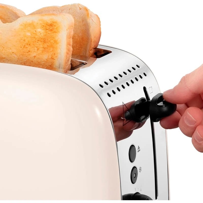 Тостер Russell Hobbs 26930-56 Colours Plus 2S Jasmine - фото 3 Тостер Russell Hobbs 26930-56 Colours Plus 2S Jasmine - фото 3