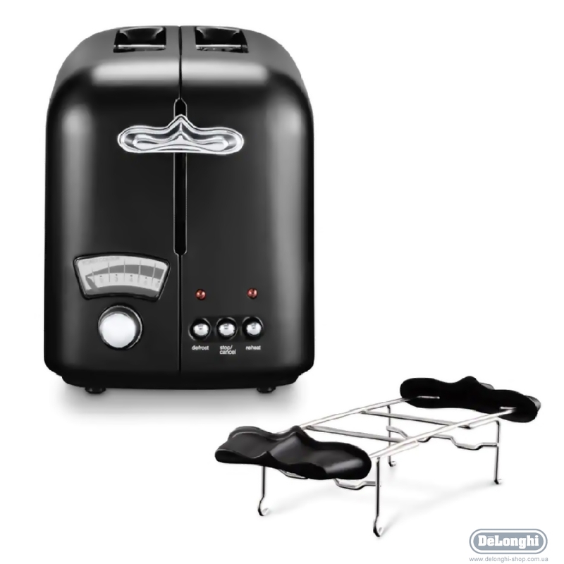 Тостер Delonghi CT021.BK - фото 2