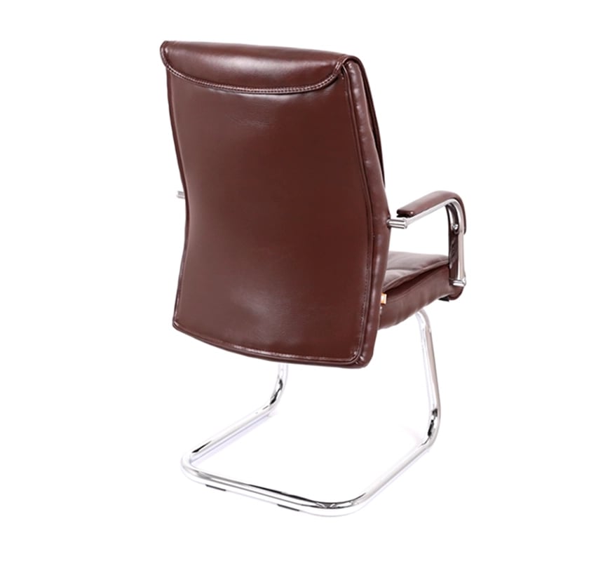 Кресло конференционное АКЛАС Визеу CF Коричневый (PU Dark Brown) (127062) - фото 4