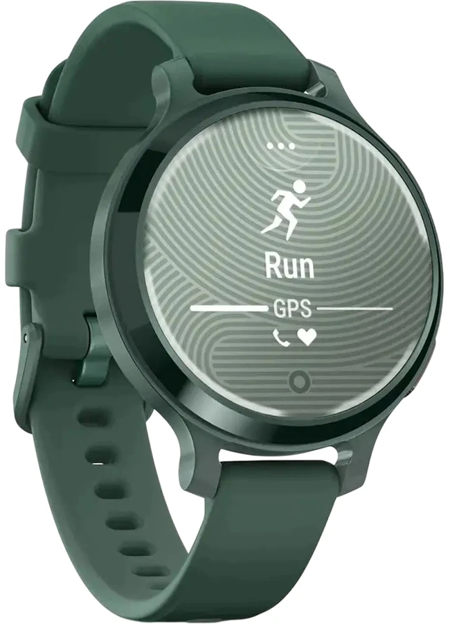 Смарт-годинник Garmin Lily 2 Active Jasper Green with Jasper Green Silicone Band (010-02891-52) (UA) - фото 1