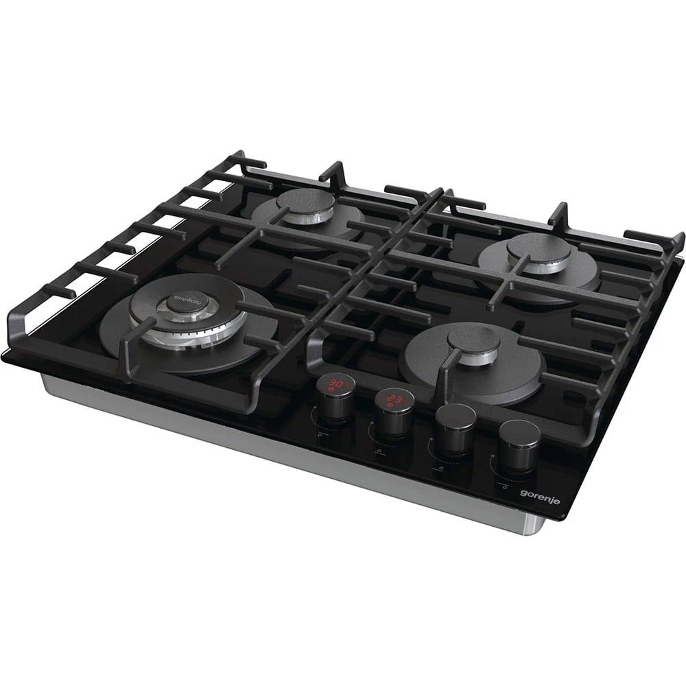 Варильна поверхня Gorenje GKTW642SYB Black - фото 1