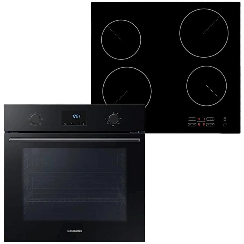 Комплект духова шафа + варильна поверхня Samsung NV68A1110RB/WT + NZ64T3506AK/WT